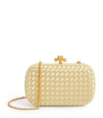Silk Chain Knot Clutch Bag