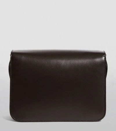 Shop Burberry Medium Leather Tb Bag