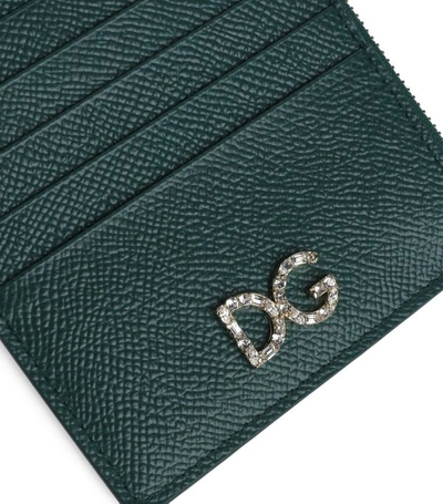 Shop Dolce & Gabbana Leather Card Holder
