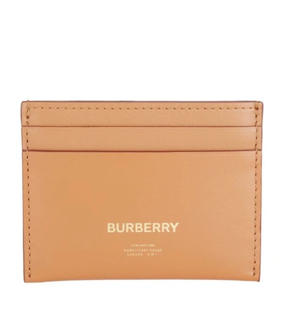 Shop Burberry Leather Horseferry Card Holder