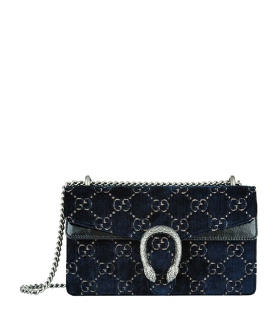 Shop Gucci Velvet Dionysus Shoulder Bag