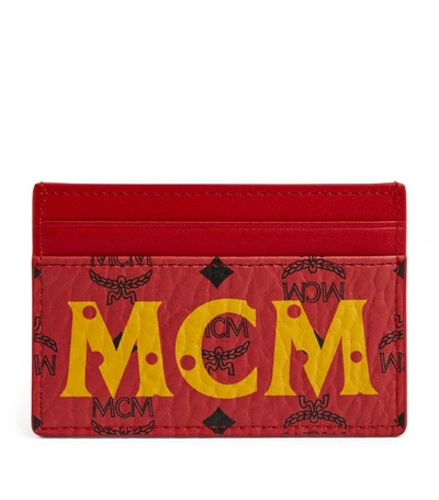 Shop Mcm New Year Series Visetos Card Holder