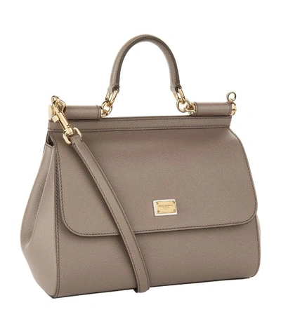 Shop Dolce & Gabbana Medium Sicily Top-handle Bag In Multi