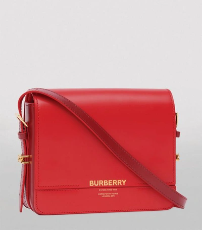 Shop Burberry Small Leather Grace Bag