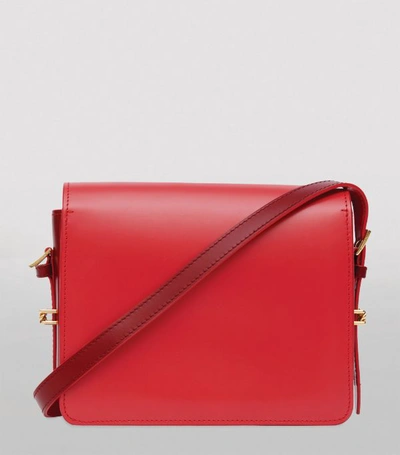 Shop Burberry Small Leather Grace Bag