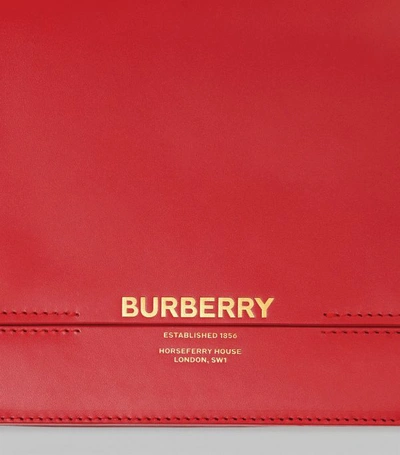 Shop Burberry Small Leather Grace Bag