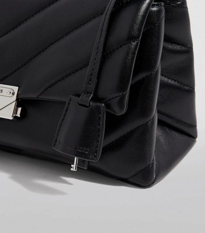 Shop Michael Michael Kors Medium Leather Cece Quilted Shoulder Bag