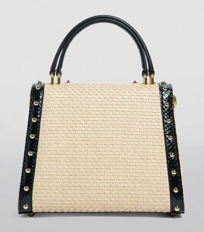 Shop Dolce & Gabbana Medium Leather Welcome Bag