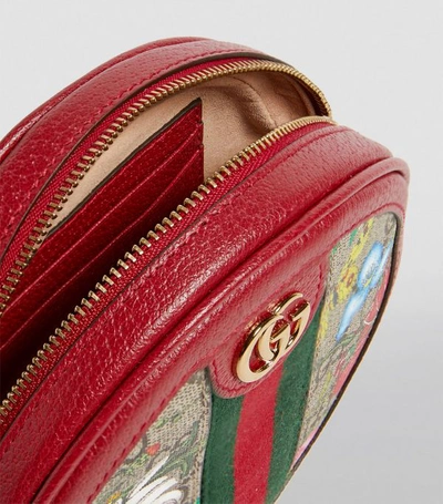 Shop Gucci Mini Gg Flora Ophidia Backpack