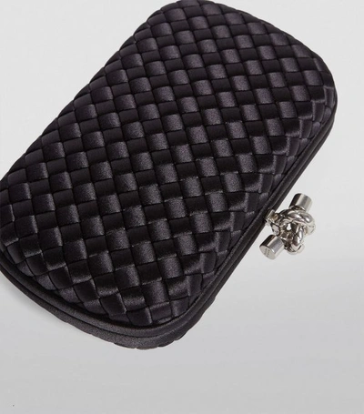 Shop Bottega Veneta Silk Knot Clutch Bag