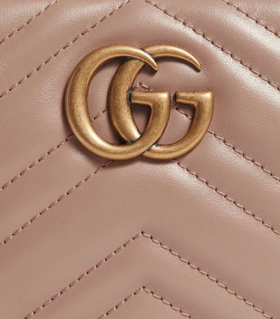 Shop Gucci Mini Gg Marmont Matelassé Shoulder Bag