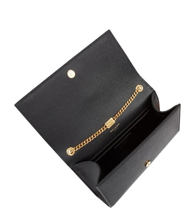 Shop Saint Laurent Medium Kate Cross-body Bag In 1000