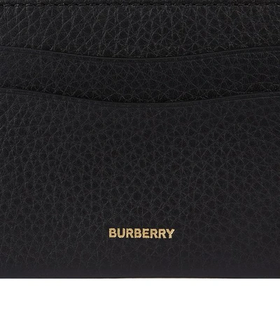 Shop Burberry Leather Card Holder
