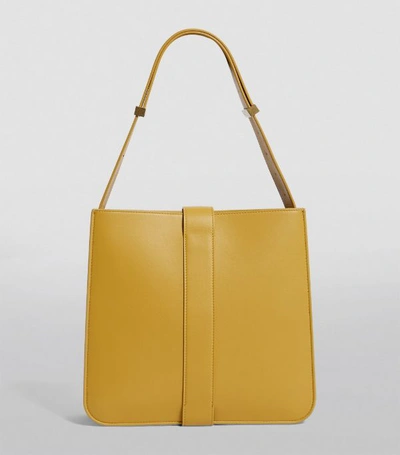 Shop Bottega Veneta Leather Marie Shoulder Bag
