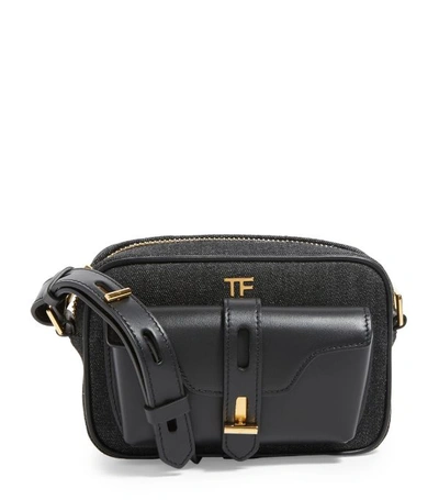 Shop Tom Ford Denim T Twist Camera Bag