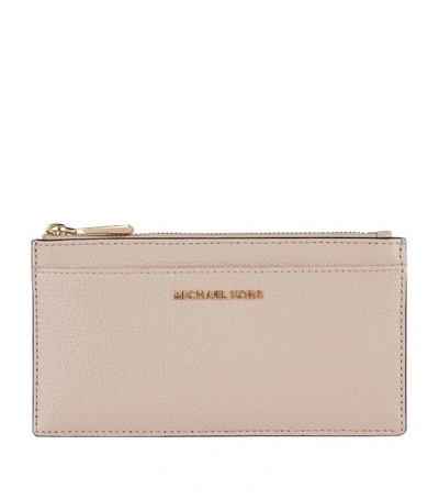 Shop Michael Michael Kors Leather Money Pieces Card Holder