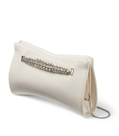 Shop Jimmy Choo Venus Leather Clutch