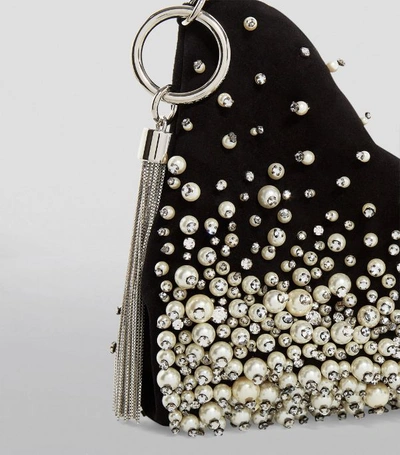 Shop Jimmy Choo Embellished Callie Clutch Bag