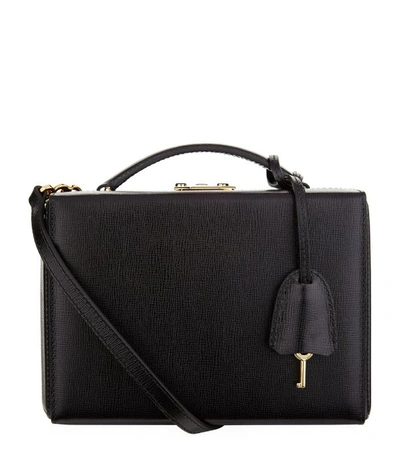 Shop Mark Cross Small Saffiano Grace Box Bag