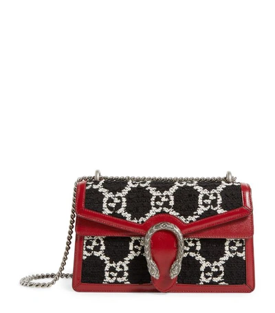 Shop Gucci Small Tweed Dionysus Shoulder Bag