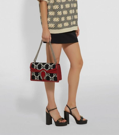 Shop Gucci Small Tweed Dionysus Shoulder Bag