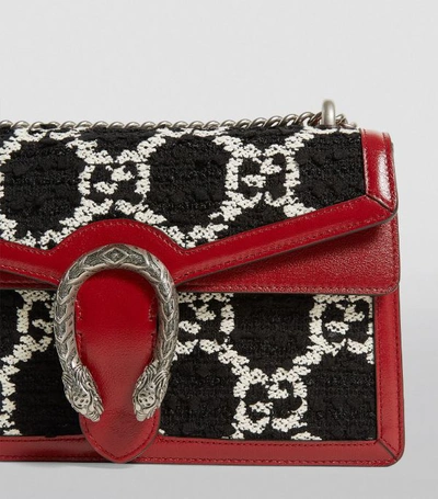 Shop Gucci Small Tweed Dionysus Shoulder Bag