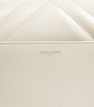 Shop Saint Laurent Medium Joan Matelassé Satchel