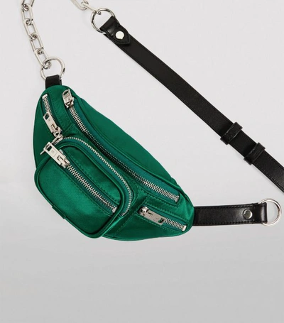 Shop Alexander Wang Satin Attica Mini Belt Bag