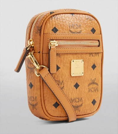 Shop Mcm Mini Visetos Cross Body Bag