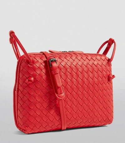 Bottega Veneta Nodini Woven Leather Crossbody Bag, $1,650