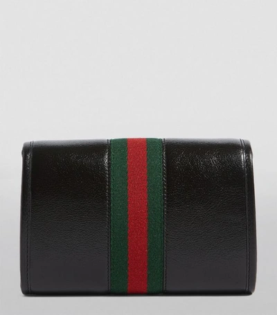 Shop Gucci Leather Rajah Mini Bag