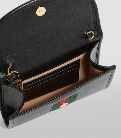 Shop Gucci Leather Rajah Mini Bag