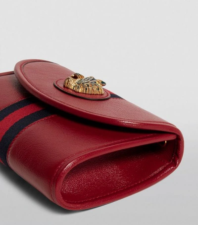 Shop Gucci Leather Rajah Mini Bag