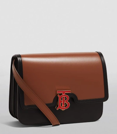 Shop Burberry Medium Leather Tb Bag