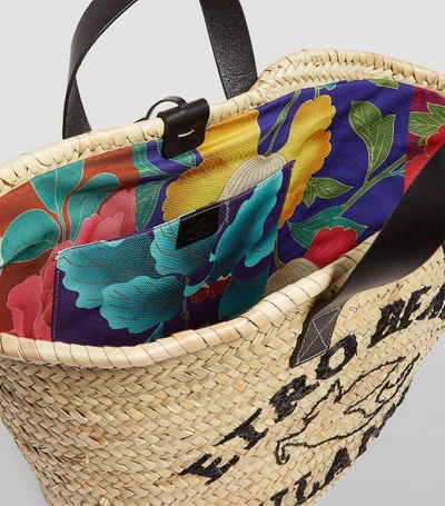 Shop Etro Woven Beach Bag