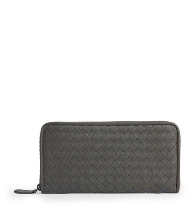 Shop Bottega Veneta Zip-around Wallet