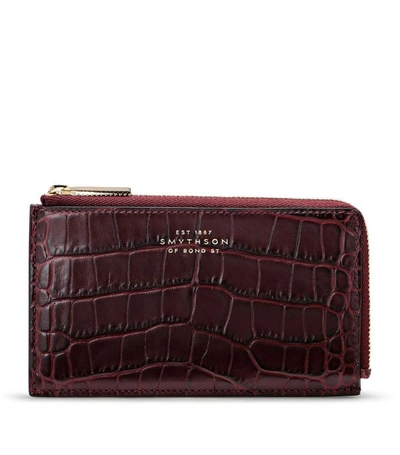 Shop Smythson Leather Mara Wallet