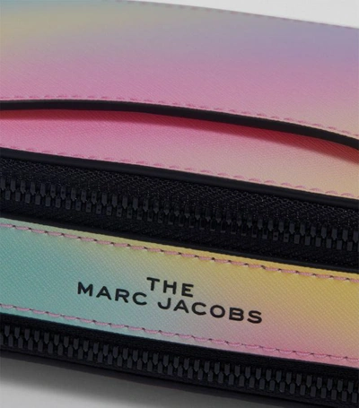 Shop Marc Jacobs The Leather Snapshot Airbrush Camera Bag