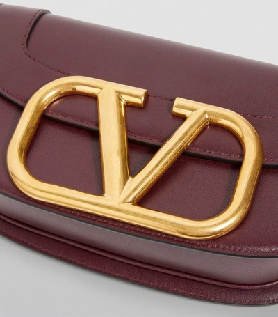 Shop Valentino Garavani Leather Supervee Cross-body Bag