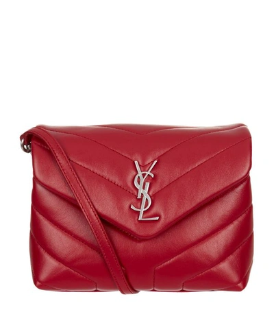 Shop Saint Laurent Loulou Matelassé Cross-body Bag