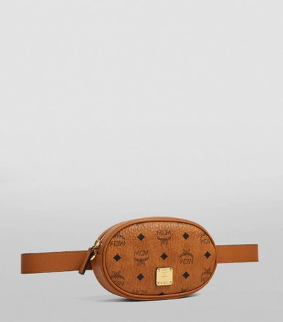 Shop Mcm Small Essential Visetos Belt Bag