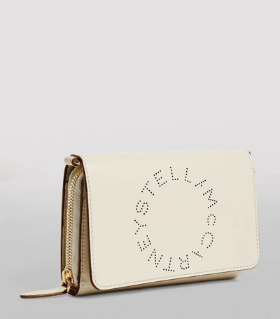 Shop Stella Mccartney Logo Strap Wallet Bag
