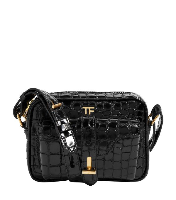 croc camera bag