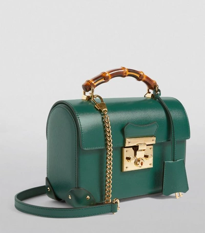 Shop Gucci Small Leather Padlock Shoulder Bag