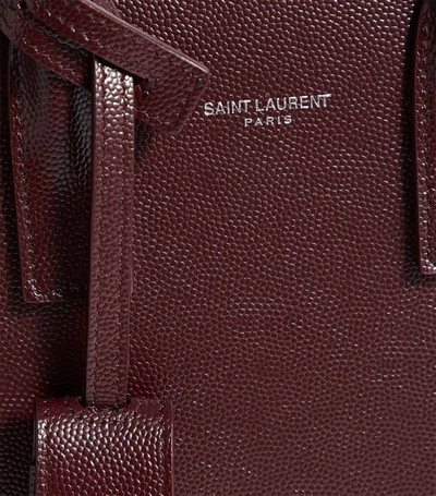 Shop Saint Laurent Nano Sac De Jour Grain De Poudre Tote Bag