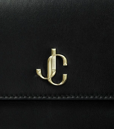 Shop Jimmy Choo Leather Monogram Varenne Belt Bag