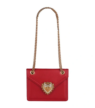 Shop Dolce & Gabbana Medium Devotion Phone Bag