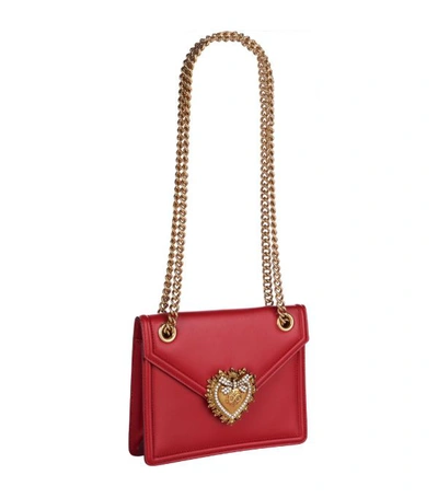 Shop Dolce & Gabbana Medium Devotion Phone Bag