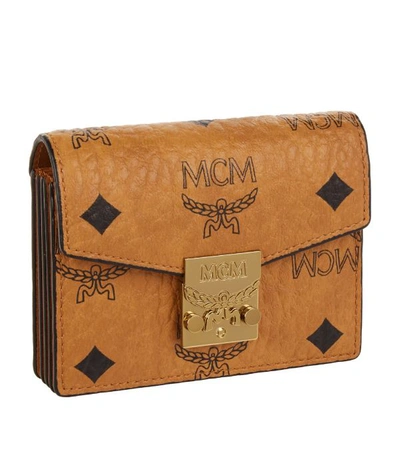 Shop Mcm Patricia Trifold Wallet