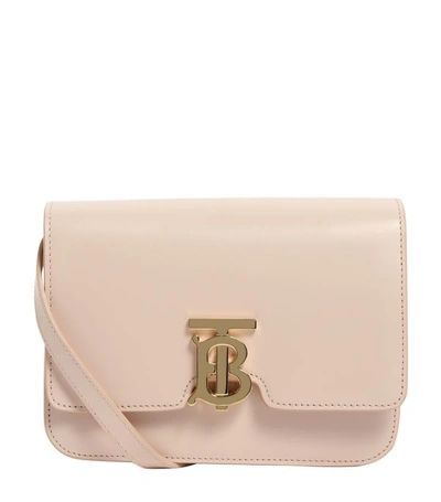 Shop Burberry Small Leather Tb Bag